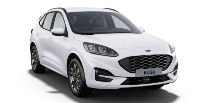 Ford kuga   st line 2.5 duratec 225ch phev Blanc Platinum